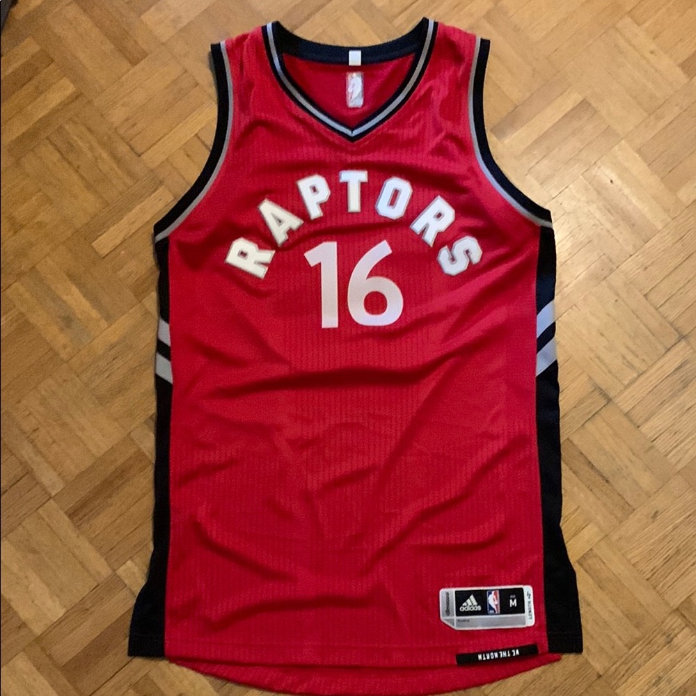 Adidas Red Raptors Jersey 2016